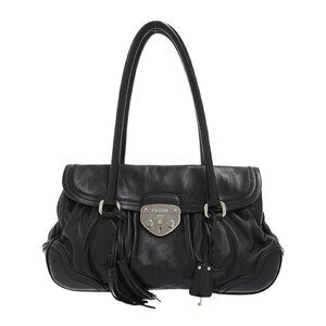 Prada Sound Lock shoulder Shoulder bag Black